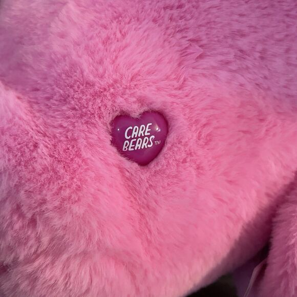 Care Bears 24" Cheer Bear Jumbo Plush Toy 2021 Plushie Stuffed Animal Rainbow - Picture 6 of 9